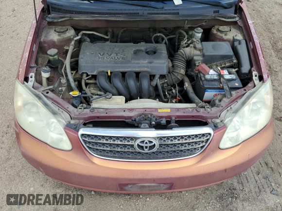 2005 Toyota Corolla CE with VIN 1NXBR32E65Z466021, listed as a Copart auction lot 55842365 with 299,999 mi miles and Clean Title. Bid and sale history available at DreamBid. Image 11.
