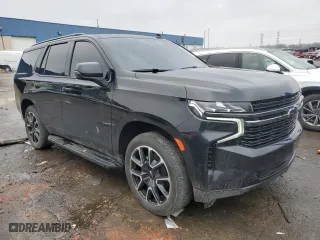 2022 Chevrolet Tahoe RST with VIN 1GNSKRKD2NR243925, listed as a Copart auction lot 46507235 with 31,901 mi miles and Clean Title. Bid and sale history available at carsss.com. Image 4.