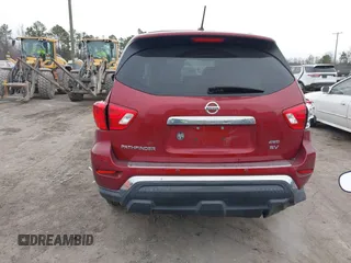 2018 Nissan Pathfinder SL with VIN 5N1DR2MM3JC650758, listed as a IAAI auction lot 41182749 with 40,091 mi miles. Bid and sale history available at carsss.com. Image 16.