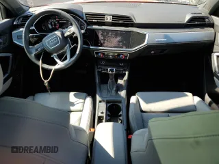 2022 Audi Q3 S line Premium Plus with VIN WA1EECF30N1031576, listed as a Copart auction lot 53605145 with 30,871 mi miles and Salvage title. Bid and sale history available at DreamBid. Image 8.