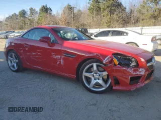 2012 Mercedes-Benz SLK-Class SLK 350 with VIN WDDPK5HA0CF008478, listed as a Copart auction lot 87030804 with 63,221 mi miles and Salvage Title. Bid and sale history available at carsss.com. Image 4.