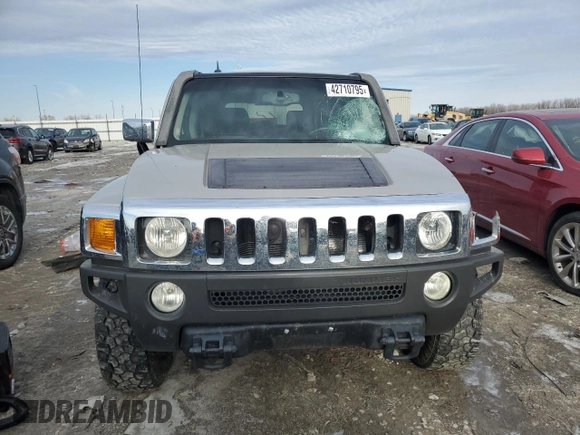 2006 Hummer H3 z VIN 5GTDN136868289463, wystawiony jako Copart lot #42710795 z przebiegiem 254 131 mil mil oraz Szkoda całkowita • Salvage title. Historia ofert i sprzedaży dostępna na DreamBid. Obrazek 5.
