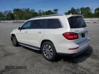 2018 Mercedes-Benz GLS 450 with VIN 4JGDF6EE8JB093942, listed as a Copart auction lot 53503685 with 73,023 mi miles and Salvage Title. Bid and sale history available at DreamBid. Image 2.