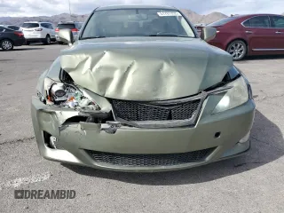 2006 Lexus IS 250 Manual with VIN JTHBK262962009895, listed as a Copart auction lot 51701335 with 139,418 mi miles and Salvage Title. Bid and sale history available at carsss.com. Image 5.