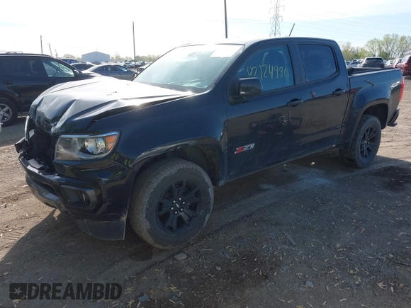 2021 Chevrolet Colorado 4WD Z71 with VIN 1GCGTDEN5M1167486, listed as a IAAI auction lot 42124990 with 162,297 mi miles and . Bid and sale history available at DreamBid. Image 2.