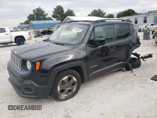 2016 Jeep Renegade Latitude with VIN ZACCJABW2GPC48952, listed as a Copart auction lot 72748224 with 68,722 mi miles and Salvage Title. Bid and sale history available at DreamBid. Image 1.