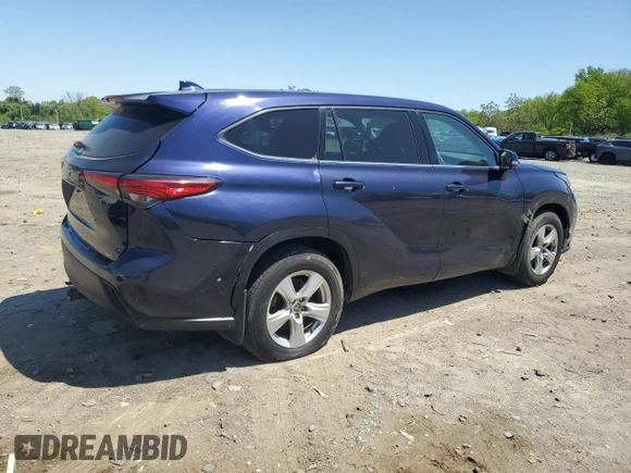 2021 Toyota Highlander L z VIN 5TDCZRBHXMS066424, wystawiony jako Copart lot #54493085 z przebiegiem 152 726 mil mil oraz Czysty tytuł • Clean title. Historia ofert i sprzedaży dostępna na DreamBid. Obrazek 3.