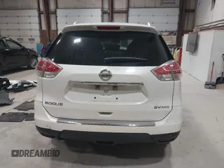 2016 Nissan Rogue SV with VIN KNMAT2MV6GP654743, listed as a IAAI auction lot 41836418 with 171,889 mi miles and . Bid and sale history available at DreamBid. Image 17.