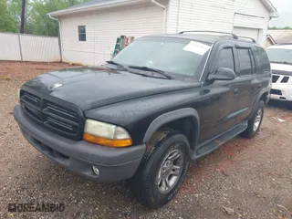 2003 Dodge Durango Sport with VIN 1D4HS38N33F589676, listed as a IAAI auction lot 41981858 with 328,996 mi miles. Bid and sale history available at carsss.com. Image 2.