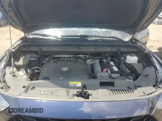 2021 Toyota Highlander XSE with VIN 5TDJZRBH1MS059191, listed as a Copart auction lot 61137125 with 44,747 mi miles and Salvage title. Bid and sale history available at DreamBid. Image 12.