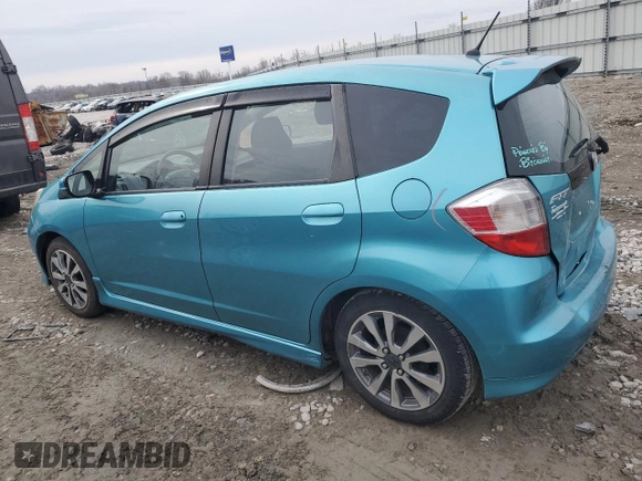 2013 Honda Fit Sport z VIN JHMGE8H56DC020352, wystawiony jako Copart lot #47624385 z przebiegiem 186 407 mil mil oraz Szkoda całkowita • Salvage title. Historia ofert i sprzedaży dostępna na DreamBid. Obrazek 2.