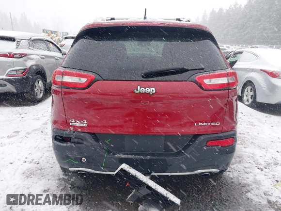 2014 Jeep Cherokee Limited z VIN 1C4PJMDS6EW241242, wystawiony jako IAAI lot #41546746 z przebiegiem 43 367 mil mil oraz . Historia ofert i sprzedaży dostępna na DreamBid. Obrazek 16.