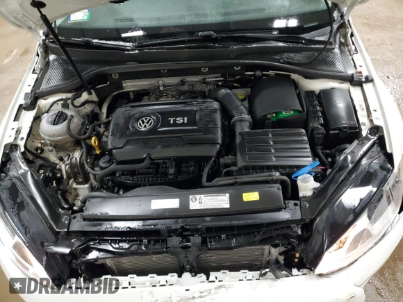 2016 Volkswagen Golf TSI S z VIN 3VW217AU9GM030165, wystawiony jako Copart lot #45112605 z przebiegiem 44 422 mil mil oraz Szkoda całkowita • Salvage title. Historia ofert i sprzedaży dostępna na DreamBid. Obrazek 11.