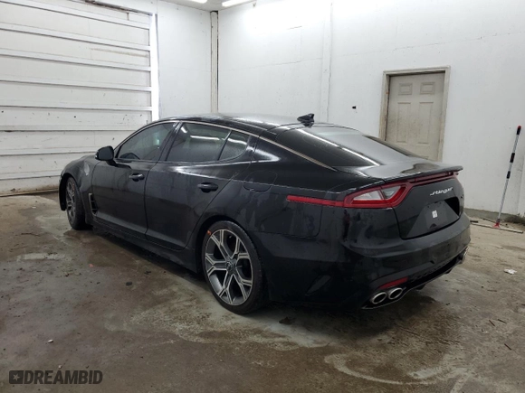 2021 Kia Stinger GT-Line with VIN KNAE15LA9M6097753, listed as a Copart auction lot 71942354 with 41,847 mi miles and Clean Title. Bid and sale history available at carsss.com. Image 2.