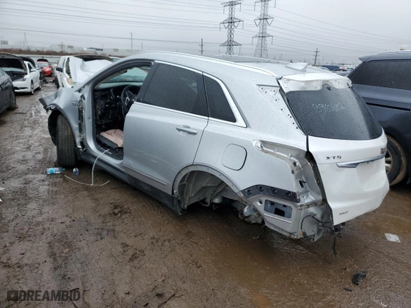 2017 Cadillac XT5 Luxury AWD with VIN 1GYKNDRS0HZ233075, listed as a Copart auction lot 48174625 with 0 mi miles and Clean Title. Bid and sale history available at carsss.com. Image 2.