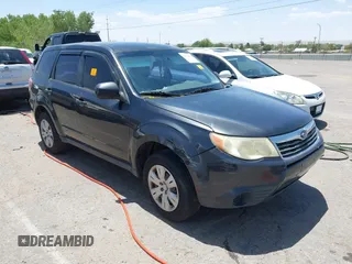 2009 Subaru Forester X with VIN JF2SH61629H763757, listed as a IAAI auction lot 42506674 with 193,432 mi miles and . Bid and sale history available at DreamBid. Image 1.