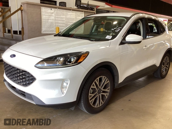 2020 Ford Escape SEL with VIN 1FMCU0H60LUB14843, listed as a IAAI auction lot 42731338 with 87,333 mi miles and . Bid and sale history available at DreamBid. Image 4.