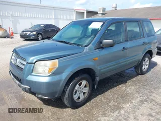 2006 Honda Pilot LX z VIN 5FNYF28146B003827, wystawiony jako IAAI lot #42170590 z przebiegiem 261 506 mil mil oraz . Historia ofert i sprzedaży dostępna na DreamBid. Obrazek 2.