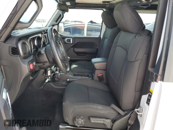 2021 Jeep Wrangler Sport with VIN 1C4GJXAG8MW621800, listed as a Copart auction lot 75312824 with 49,409 mi miles and Non Repairable. Bid and sale history available at DreamBid. Image 7.