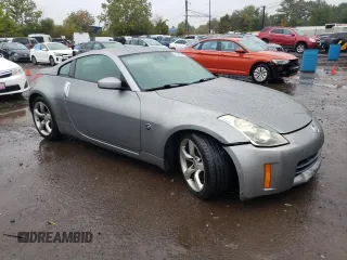 2006 Nissan 350Z Touring with VIN JN1AZ34E46M352617, listed as a Copart auction lot 71928234 with 195,583 mi miles and Salvage Title. Bid and sale history available at carsss.com. Image 4.