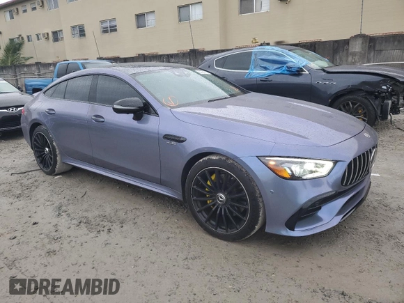 2021 Mercedes-Benz AMG GT 53 с VIN W1K7X6BB9MA039087, выставлен на аукционе Copart как лот 80738113 с пробегом 11 353 миль миль и . История ставок и продаж доступна на DreamBid. Изображение 4.