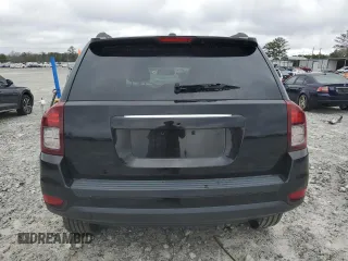 2016 Jeep Compass Latitude with VIN 1C4NJDEB4GD808780, listed as a Copart auction lot 49967215 with 81,683 mi miles and Salvage Title. Bid and sale history available at DreamBid. Image 6.