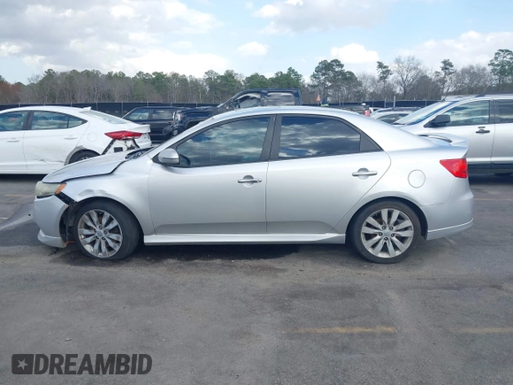 2012 Kia Forte SX with VIN KNAFW4A3XC5589300, listed as a IAAI auction lot 41714687 with 304,477 mi miles. Bid and sale history available at carsss.com. Image 14.