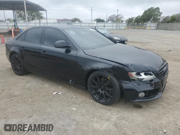 2009 Audi A4 2.0T Prem with VIN WAUJF78K09N051142, listed as a Copart auction lot 50456155 with 156,301 mi miles and Salvage Title. Bid and sale history available at carsss.com. Image 4.