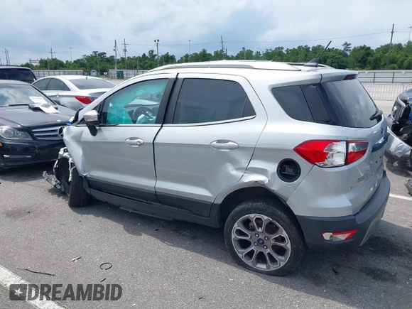 2019 Ford EcoSport Titanium with VIN MAJ3S2KE8KC271407, listed as a IAAI auction lot 39585454 with 74,104 mi miles and . Bid and sale history available at DreamBid. Image 13.