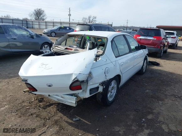 2002 Chevrolet Malibu with VIN 1G1ND52J82M502580, listed as a IAAI auction lot 41231051 with 202,050 mi miles. Bid and sale history available at carsss.com. Image 4.