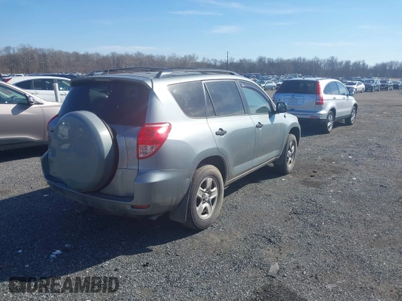 2007 Toyota RAV4 with VIN JTMZD33V275059326, listed as a IAAI auction lot 41609691 with 247,482 mi miles. Bid and sale history available at carsss.com. Image 4.