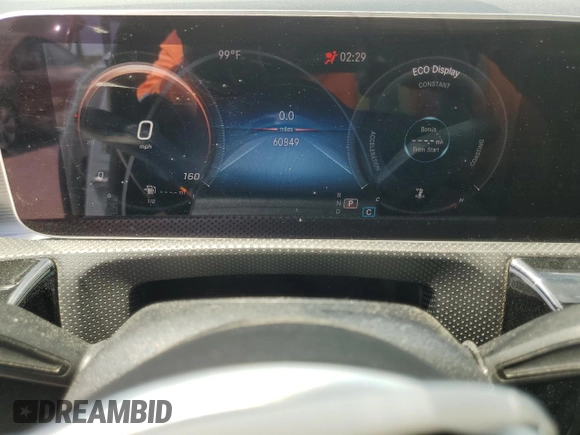 2020 Mercedes-Benz A 220 with VIN WDD3G4EBXLW039650, listed as a Copart auction lot 57315245 with 60,849 mi miles and Salvage title. Bid and sale history available at DreamBid. Image 9.