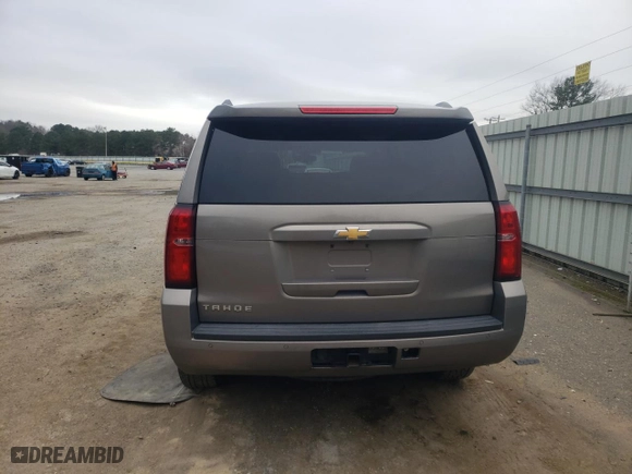 2017 Chevrolet Tahoe LS with VIN 1GNSCAKC2HR192453, listed as a Copart auction lot 45001995 with 214,091 mi miles and Salvage Title. Bid and sale history available at carsss.com. Image 6.
