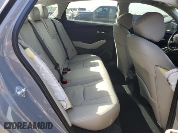 2025 Honda Accord Touring with VIN 1HGCY2F84SA004274, listed as a Copart auction lot 55916415 with 5,285 mi miles and Salvage title. Bid and sale history available at DreamBid. Image 10.