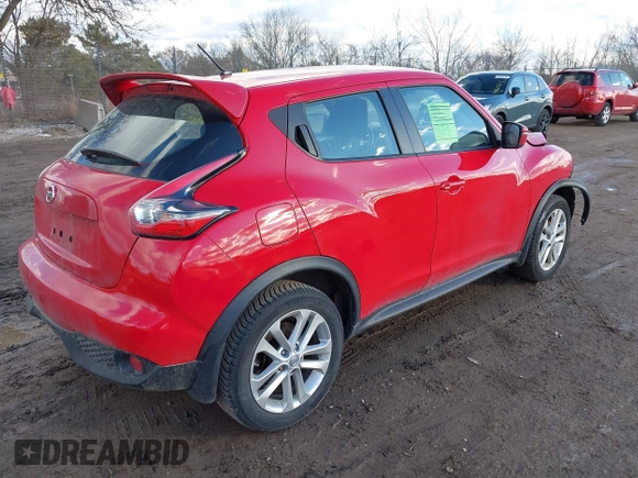 2017 Nissan Juke S with VIN JN8AF5MR5HT701611, listed as a IAAI auction lot 41698028 with 79,969 mi miles and . Bid and sale history available at DreamBid. Image 4.