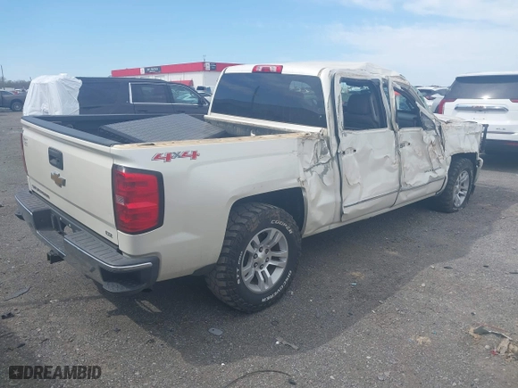 2014 Chevrolet Silverado 1500 LTZ with VIN 3GCUKSEC8EG287942, listed as a IAAI auction lot 41824171 with 205,607 mi miles. Bid and sale history available at carsss.com. Image 4.