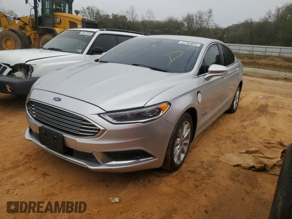2018 Ford Fusion Energi SE with VIN 3FA6P0PU1JR245038, listed as a Copart auction lot 48672125 with 112,856 mi miles and Clean Title. Bid and sale history available at carsss.com. Image 1.