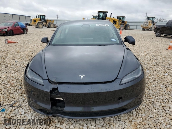 2024 Tesla Model 3 with VIN 5YJ3E1EA0RF739034, listed as a Copart auction lot 49830575 with 17,888 mi miles and Salvage Title. Bid and sale history available at DreamBid. Image 5.