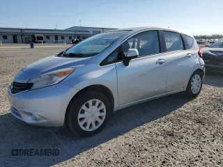 2014 Nissan Note S with VIN 3N1CE2CP5EL383305, listed as a Copart auction lot 50402565 with 72,424 mi miles and Salvage Title. Bid and sale history available at DreamBid. Image 1.