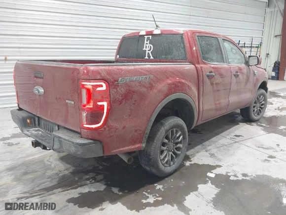 2020 Ford Ranger XL with VIN 1FTER4FH8LLA43844, listed as a IAAI auction lot 41515047 with 87,121 mi miles. Bid and sale history available at carsss.com. Image 4.