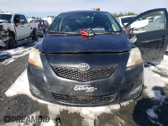 2010 Toyota Yaris with VIN JTDBT4K33A1387279, listed as a Copart auction lot 51213405 with Not Provided miles and Salvage Title. Bid and sale history available at DreamBid. Image 5.