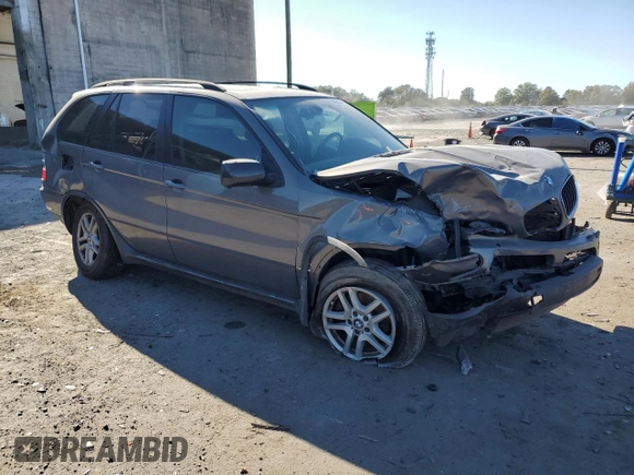 2006 BMW X5 3.0i with VIN 5UXFA13546LY32628, listed as a Copart auction lot 76489804 with 272,051 mi miles and Salvage Title. Bid and sale history available at carsss.com. Image 4.