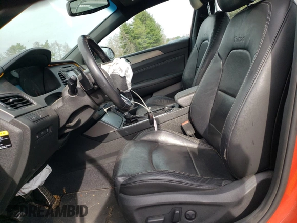 2015 Hyundai Sonata Sport with VIN 5NPE34AB0FH123880, listed as a Copart auction lot 51662735 with 101,297 mi miles and Salvage Title. Bid and sale history available at carsss.com. Image 7.