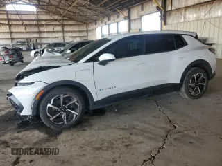 2025 Chevrolet Equinox EV LT z VIN 3GN7DLRP0SS142064, wystawiony jako Copart lot #48109695 z przebiegiem 11 808 mil mil oraz Szkoda całkowita • Salvage title. Historia ofert i sprzedaży dostępna na DreamBid. Obrazek 1.