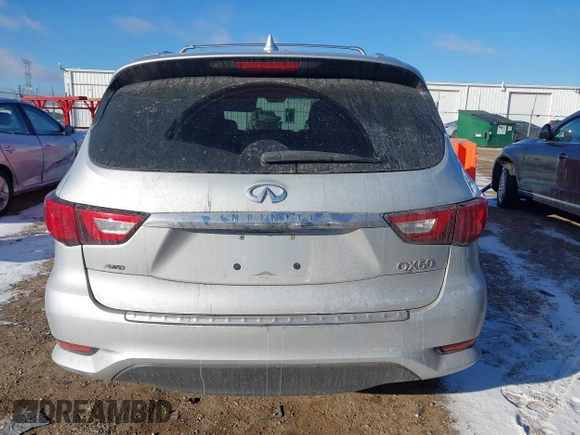 2016 Infiniti QX60 with VIN 5N1AL0MM8GC518533, listed as a IAAI auction lot 41352229 with 100,185 mi miles and . Bid and sale history available at DreamBid. Image 15.