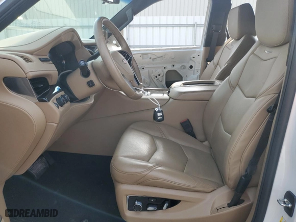 2018 Cadillac Escalade Platinum with VIN 1GYS4DKJ5JR308637, listed as a Copart auction lot 48912645 with 34,637 mi miles and Salvage Title. Bid and sale history available at carsss.com. Image 7.