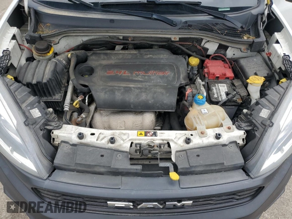 2019 Ram ProMaster City Cargo Tradesman с VIN ZFBHRFAB6K6N45974, выставлен на аукционе Copart как лот 57478065 с пробегом 296 399 миль миль и Чистый • Clean title. История ставок и продаж доступна на DreamBid. Изображение 12.