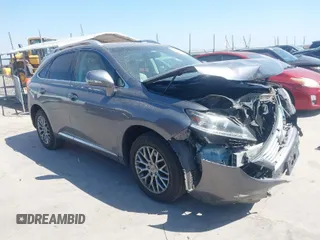 2015 Lexus RX 350 with VIN 2T2ZK1BA1FC175428, listed as a IAAI auction lot 41801786 with 107,931 mi miles. Bid and sale history available at carsss.com. Image 1.