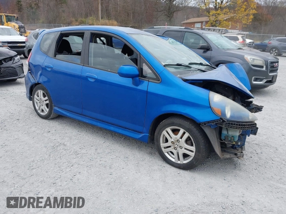 2007 Honda Fit Sport z VIN JHMGD38687S009331, wystawiony jako IAAI lot #40875326 z przebiegiem 151 175 mil mil oraz . Historia ofert i sprzedaży dostępna na DreamBid. Obrazek 1.