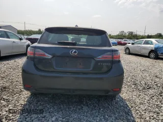 2011 Lexus CT 200h with VIN JTHKD5BH9B2029984, listed as a Copart auction lot 64654865 with 108,791 mi miles and Clean title. Bid and sale history available at DreamBid. Image 6.